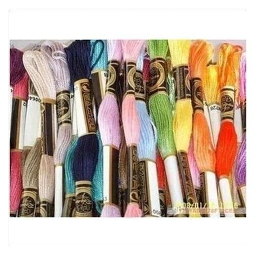 Embroidery Thread Total 447PCS Free Shipping Floss Skein Your First Choice Cotton Similar DMC Cross Stitch Thread