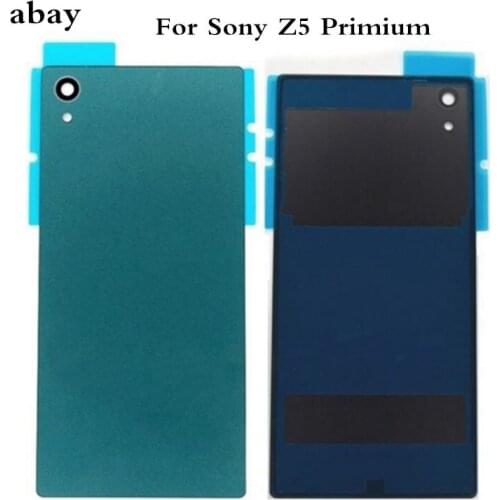 New for Sony Z5 Premium Battery Back Glass Housing Cover For Sony Xperia E6603 E6683 & Z5Plus E6883 Back Case Battery Door