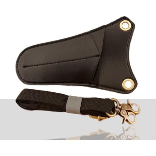 Hair Scissor Bag Clips Comb Case Hairdressing Barber Hair Scissor Holster Pouch Holder Salon Tool Waist Pack Belt PU Leather Bag