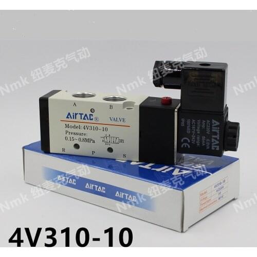 Pneumatic Solenoid Valve 5 Port 5 Way 2 Position 8mm 10mm 12mm Hose Connect Electric Control Air Gas Magnetic Valve 12V 24V 220V