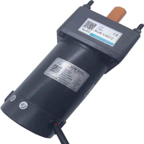 Reducer 1800RPM 12V Dc Geared Motor 90JB3.6G12 90JB10G12 90JB15G12