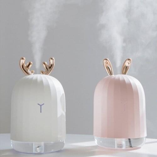Wonderlife Ultrasonic Air Humidifier Aroma Essential Oil Diffuser for Home Car USB Fogger Mist Maker with LED Night Lamp