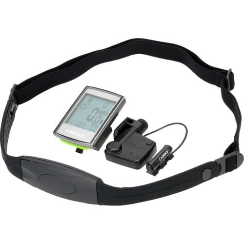Cycling Computer With Cadence & Heart Rate Monitor Wireless Odometer Speedometer LCD Display Bicycle Bike Speedometer Waterproof