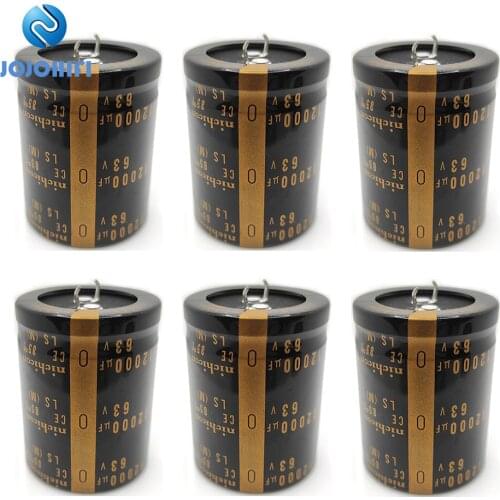 1pcs/2pcs/3pcs/4pcs/5pcs/6pcs 12000UF 63V 35 * 45mm Pitch 10mm 63V/12000UF Audio Fever HIFI Audio Amplifier Filter Capacitor