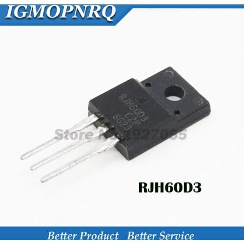 10PCS RJH60D3DPP TO-220F RJH60D3 TO220F RJH60D3DPE IGBT inverter dedicated pipe 35 a600v TO220F new and