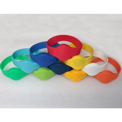 10PCS/lot Sauna, hand 13.56 watch card, card hand foot locker hand in hand Swim FM1108 RFID Wristband