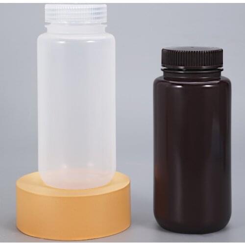 1000ML empty plastic bottle reagent Liquid Lotion cosmetic storage containers Leakproof wide mouth PP bottle 1PCS