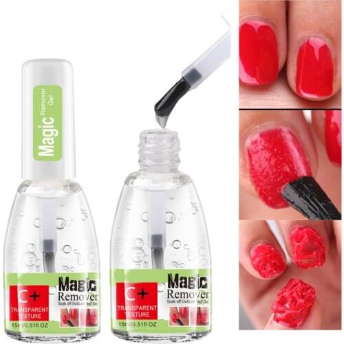 15 Ml Non-Irritating Nail Polish Remover For Quick Removal Of Nail Polish And Nail Remover