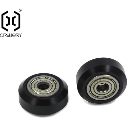 5/10pcs CNC V-Slot Wheels Plastic Pulley Openbuilds Passive Pulley Perlin Wheel 625Z POM Big Wheels