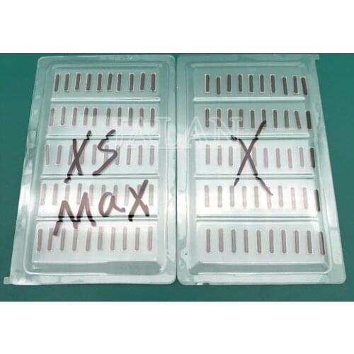 50PCS Ear Speaker Mash For Iphone X To 11 Pro Max Grills with Rubber Gasket Adhesive Anti-Dust Protect