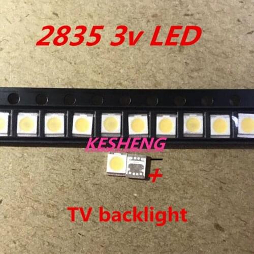 600PCS SEOUL LED 3528 2835 1210 Light Beads 1W 3V Cool white LED Backlight LED High Power LED LCD TV Backlight for Application