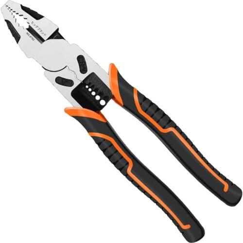 9'' Super Hardness 4 in 1 Plier Chrome Vanadium Steel Combination Plier Industrial Grade Multi-function VDE Insulated Pliers