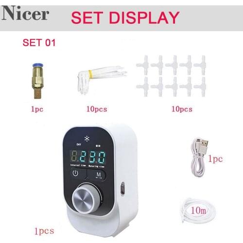 Automatic Watering Device Timer Water Artifact Gardening Irrigation Tool Drip Irrigation System Plants Potted Water Pump Control