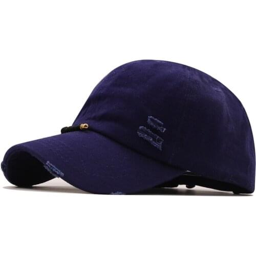 New Mens Washed Baseball Caps for Men Style Women Hat Snapback Embroidery Black Sun Cap Casual Casquette Dad Hip Hop Cap