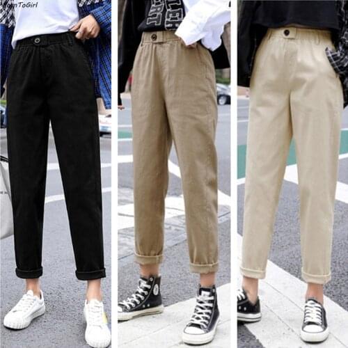 Женские штаны шаровары BornToGirl China At AliExpress