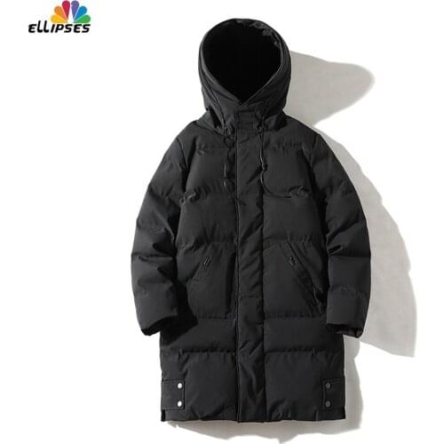 Ellipses Men's Long Parkas