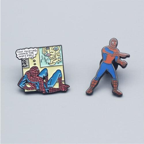 Europe and America Cartoon Comic Brooch Originality Lapel Badge Childrens Fashion Jewelry Gifts Given Friends And Fans Gifts