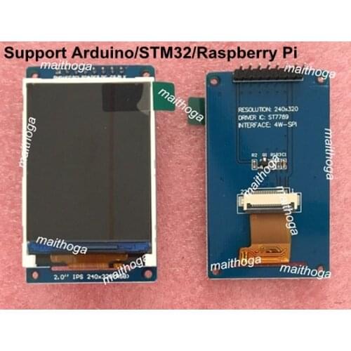 IPS 2.0 inch 8PIN HD SPI TFT LCD Color Screen (Board/No Board) ST7789 Drive IC 240(RGB)*320