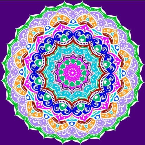 Kexinzu 5D DIY Diamond Painting Kit Cross Stitch Mosaic Needlework Mandala Square/round Rhinestone 3D Embroidery Home Decor Fj09