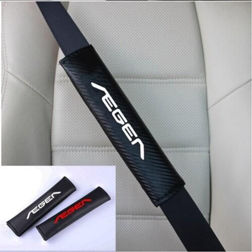 PU Fashion Car Seat Belt Cover Car Seat belt shoulder Pads for Fiat Egea