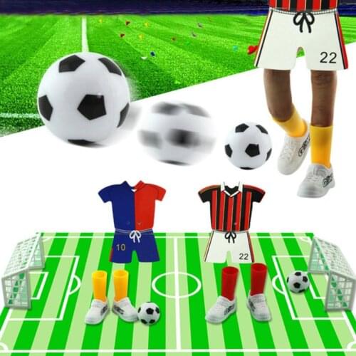 New Jersey Table Soccer Foosball Finger Soccer Match Toy Finger Game Sets Party Favors Kids Toy BX0D