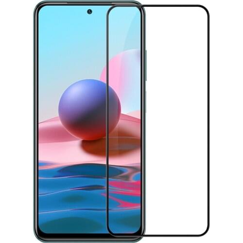 NILLKIN for Xiaomi Redmi Note 10 4G Tempered Glass Redmi Note 10s Screen Protector CP+ Pro 2.5D Arc Edge Full Coverage Film