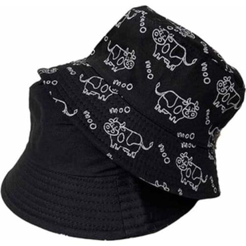 New Unisex Cotton Bucket Hats Women Summer Sunscreen Panama Hat Men Pure Color Sunbonnet Fedoras Outdoor Fisherman Hat Beach Cap