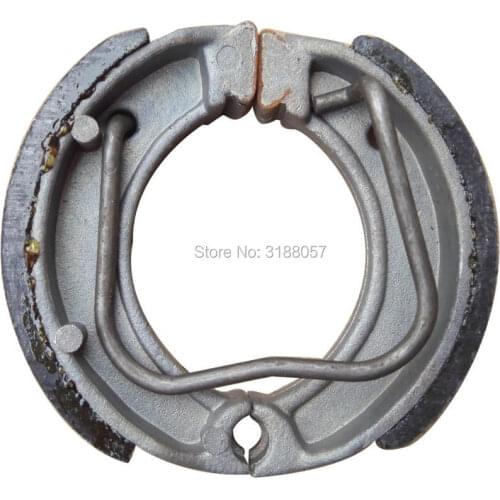 Front or Rear brake shoe fit YAMAHA PEEWEE 50 BRAKE SHOES PADS PW50 PY50 YZINGER 50CC