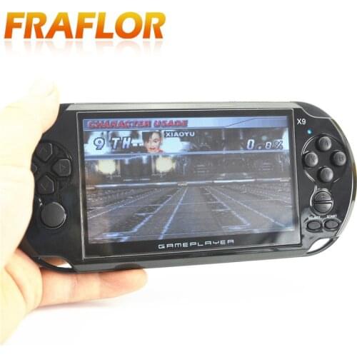 Handheld Game For GBA Games Consoles Built-in 3000 Classic NES Games MP5 Child Game Console With 5.0" Screen 8GB Portable