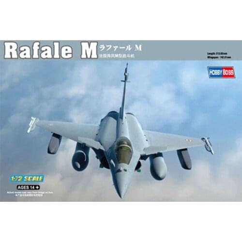 Assembly Model 1/72 French Rafale M Fighter 87247