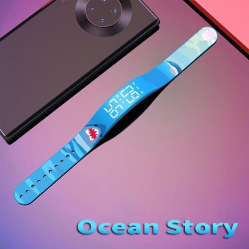 NEW student Smart Watch Pedometer Smartwatch Kids Smart Band Girls Boys Wristband Waterproof Alarm clock Sports Digital watch