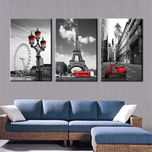 Modern City Landscape retro street 5D Diy diamond painting Wall Art Canvas Paris tower diamond mosaic diamond embroideryZP-3904