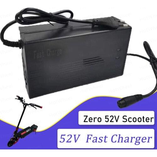 Zero 52V 5A Fast Charger Zero8 Zero9 Zero10 Zero10x Electric Scooter Quick Charger Spare Parts Accessories