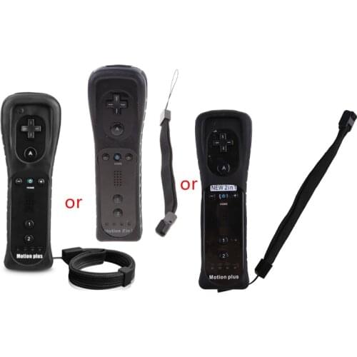 Built-in Motion Plus Wireless Gamepad for Wii Remote Controller For Wii Game Remote Controller Joystick