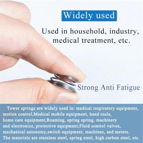 FUMAO High Quality Stainless Steel Metal Coil Compression Conical Spring Metal Steel