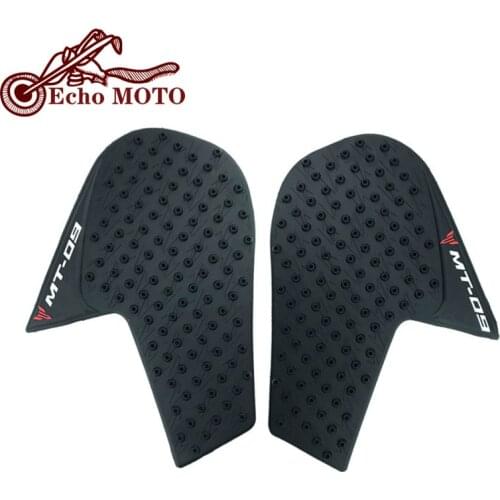 For Yamaha MT-09 MT09 MT 09 2013-2016 Motorcycle Protector Anti slip Tank Pad Sticker Gas Knee Grip Traction Side Decal