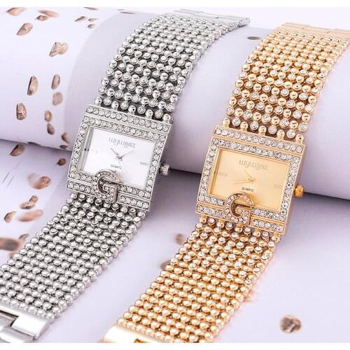 2020 Luxury Brand Casual Watches Women Full Round Diamond Bracelet Analog Watch Quartz Movement Wrist Watch Direct Delivery