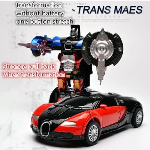 1:38 boys Gift Car Bugatti Veyron Simulation Model cars Back pull can transformation for Children Toy Factory Price JHTY057