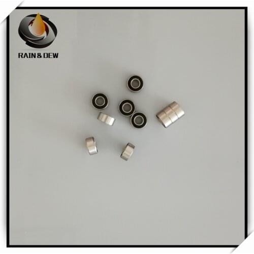 2Pcs SR166 2RS CB Stainless steel hybrid ceramic ball bearing 4.763X9.525X3.175 ABEC7 3/16"x3/8"x1/8" hybrid ceramic bearing