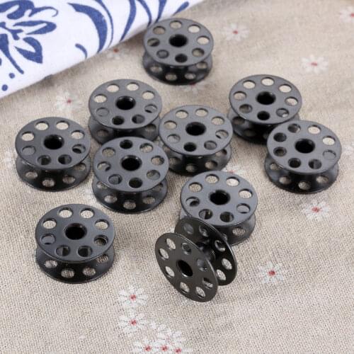 10Pcs Carbide Steel Black Large Bobbins M Size Walking Foot for Singer Consew Brother Industrial Single Needle Sewing Machines