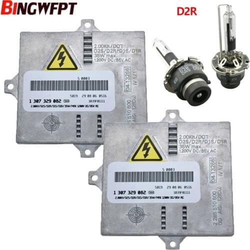 1307329082 1307329087 Xenon Ballast HID Headlight Kit For 2003-2007 CL55 W215 D2S D2R Xenon Bulb Kit