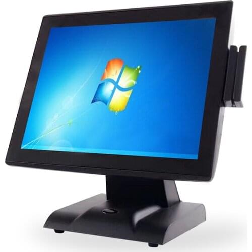 15 inch pos system touch screen with MSR