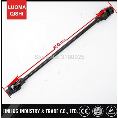 600mm 30Teeth Steering Knuckle Go Kart U joints Shaft Rod of China 110CC 150CC Go Golf Cart Buggy UTV Bike Parts