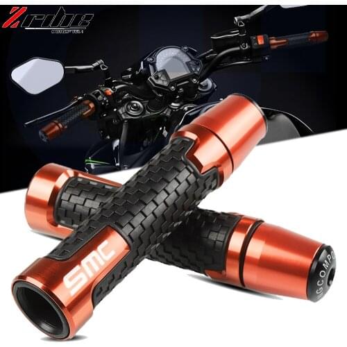 7/8'' 22MM CNC Motorcycle accessories For 690SMC handle grips racing handlebar grip For 690 SMC-R 690SMC 2014 2015 2016 2017
