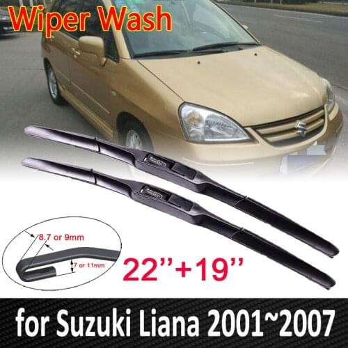 Car Wiper Blades for Suzuki Liana 2001~2007 Sedan Hatchback Wagon Front Windscreen Wipers Car Accessories 2002 2003 2004 2005