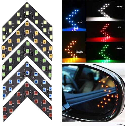 Car Arrow Panel Light For Car Rear View Mirror Indicator Turn Signal Light Car LED Rearview Mirror Light Led Decoration Lamp