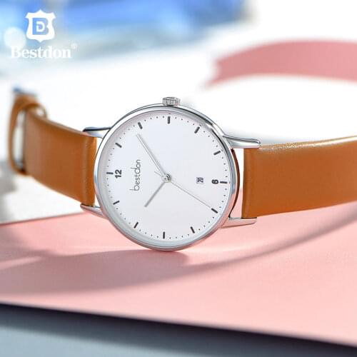 Bestdon Ladies Watch With Leather Strap
