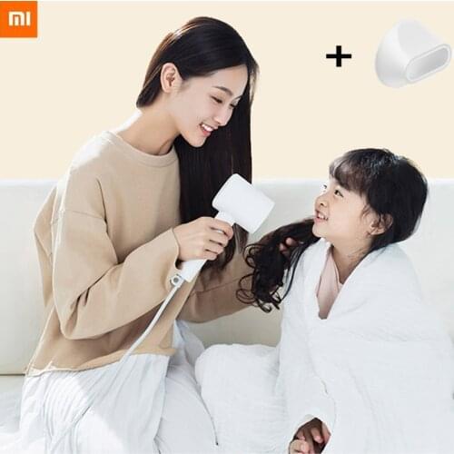 New Xiaomi Mijia Anion Fast-dry Hair Dry Hair Dryer H300 Intelligent Constant Temperature Adjustable Wind Speed Hair Care 1600W