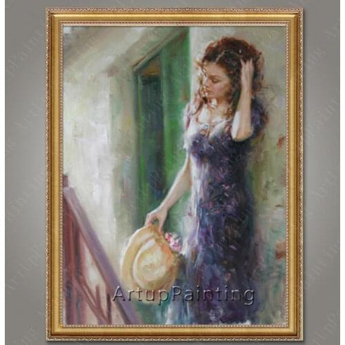 Spanish Flamenco Dancer painting latina woman Oil painting on canvas hight Quality Hand-painted Painting latina 23