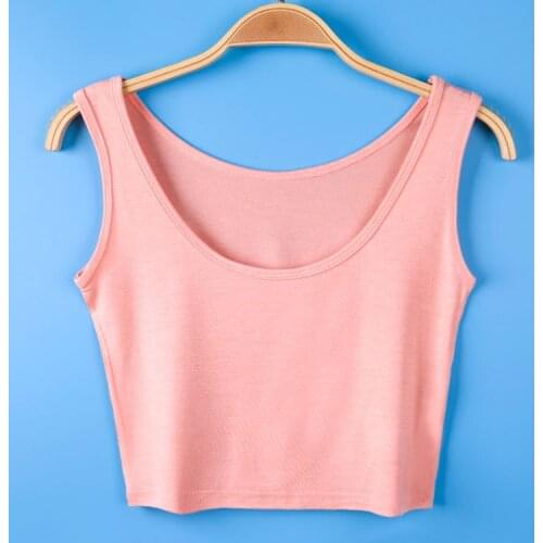 Ms short vest Factory Direct New Summer Lingerie Sexy Lingerie Tank Top Candy color